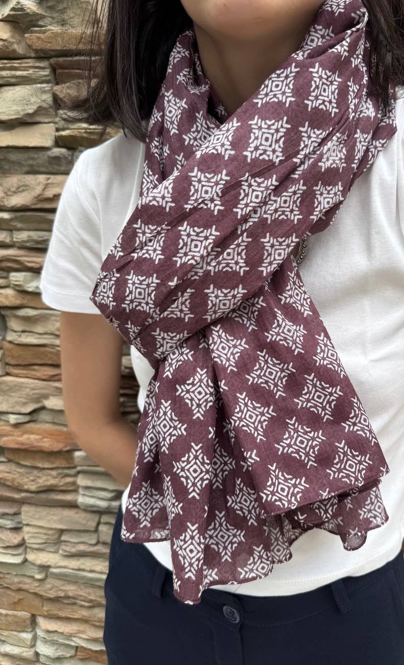 Maison Unik Accessoires – Großhandel Schal – Unisex – Indisches Baumwolltuch Schal - Unisex4