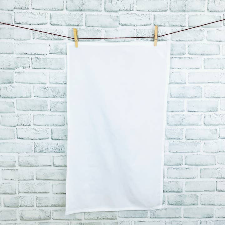 Cotton Creations - Wholesale Tea Towel - Deluxe Tea Towel W/ Loop 17 x 30: Packs2