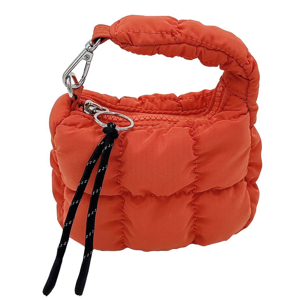 Fashion City – Porta-chaves - Mulher por atacado – Porta-chaves com Bolsa Acolchoada Miniatura13