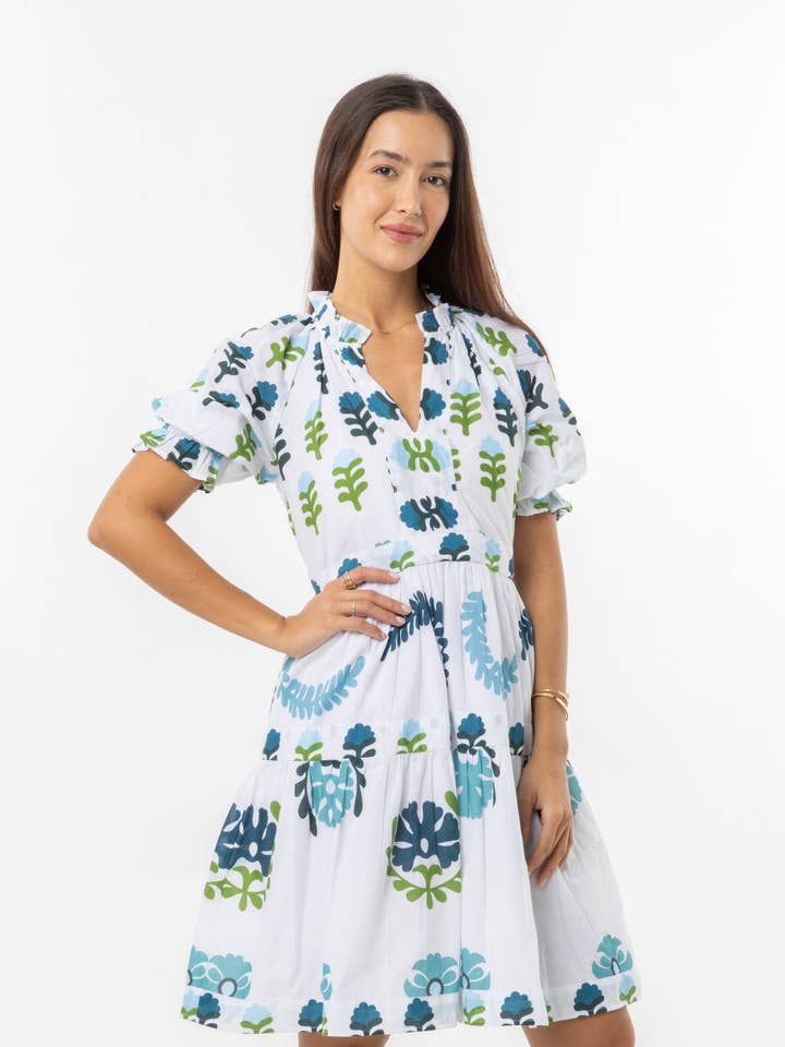 Abito Eliana. Multicolore per la vendita all'ingrosso da parte di Bindu