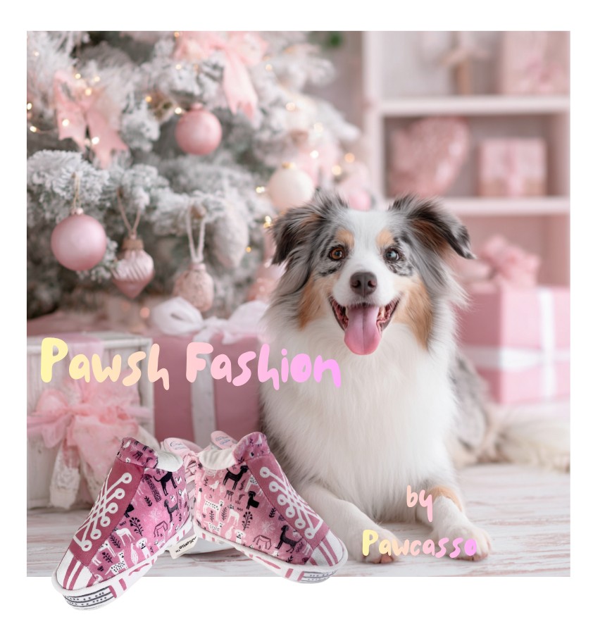 Pawcasso – Peluche - Cão por atacado – Pacote de Sapatilhas Pawcasso1