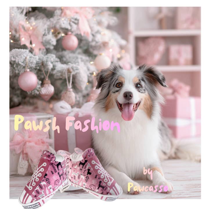 Pawcasso – Peluche - Cão por atacado – Pacote de Sapatilhas Pawcasso1
