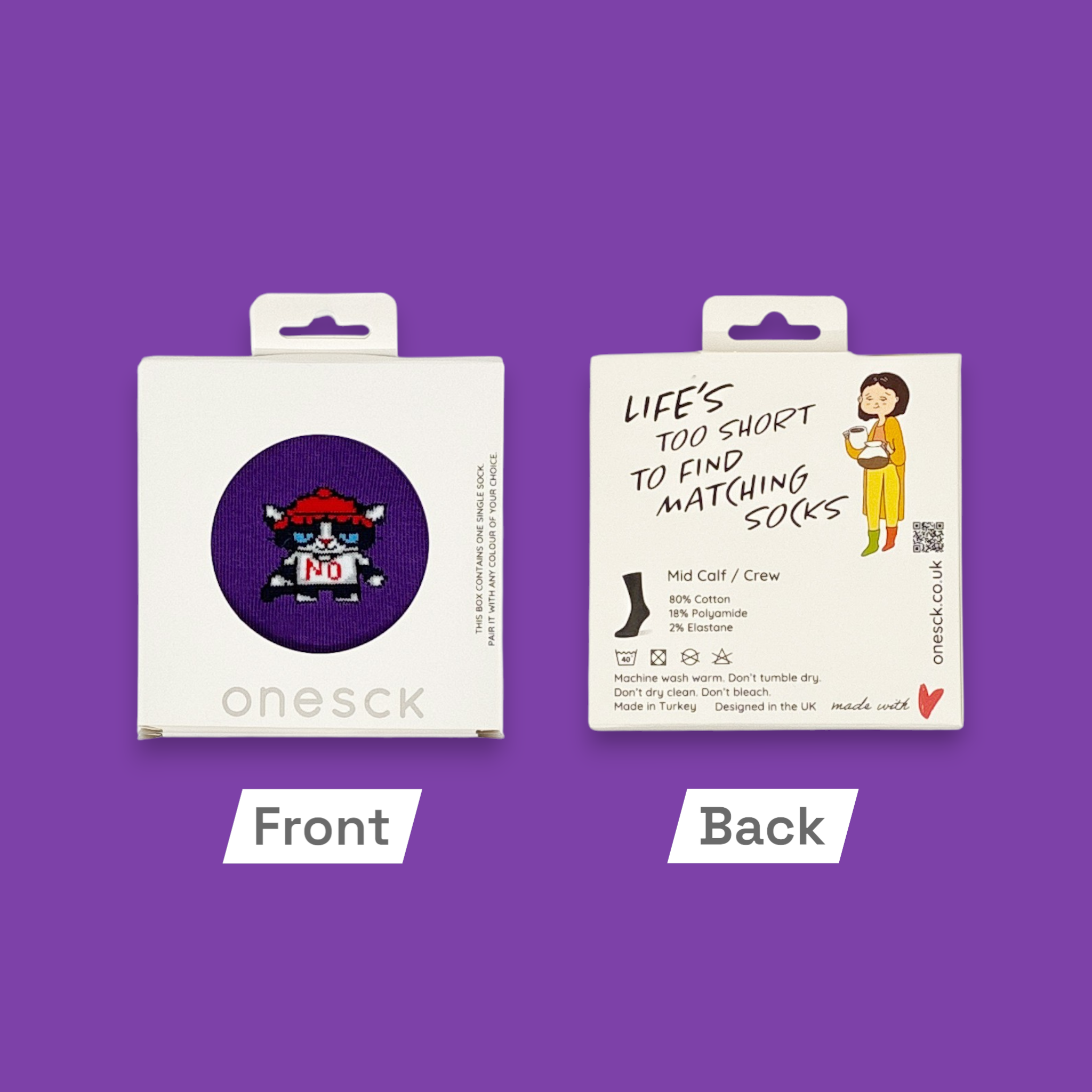 ONESCK – wholesale Socks – Unisex – Funky Animal Socks | Starter Kit | Colourful Gifts5