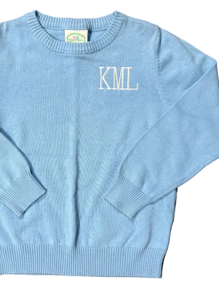 Suéter Bordado KML - MUESTRA para venta al por mayor de Grace and James Kids