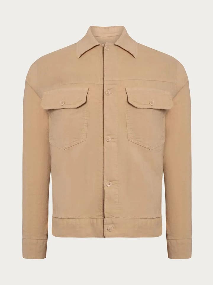 Utility-overhemdjack van linnenmix - Vizon voor wholesale door Ron Tomson