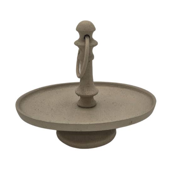 Oval Tier - Manon - Alligator Grey for wholesale by ADC Eindhoven