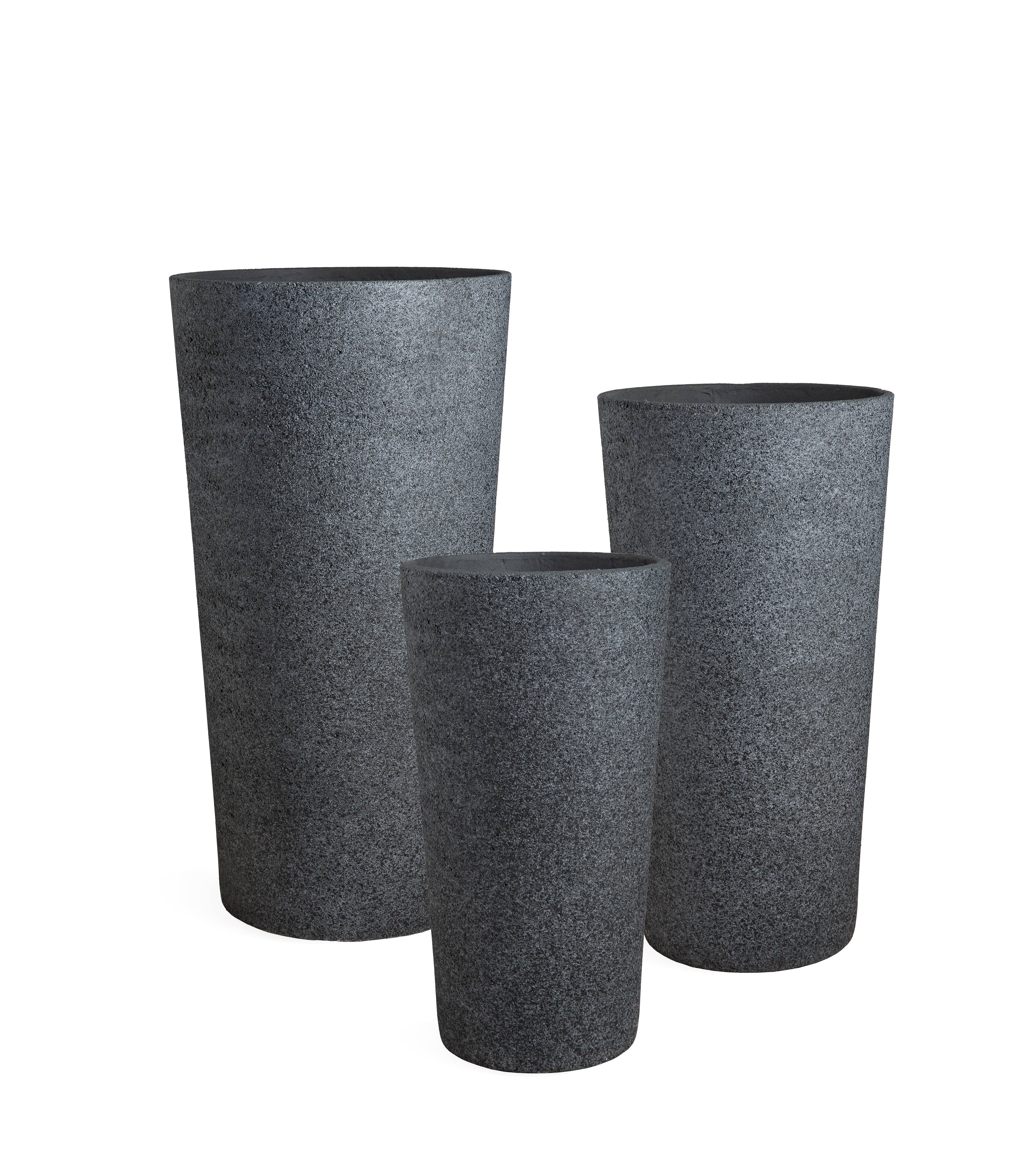 The Farmer's Daughter - Wholesale Plant Pot - Futura GRC Cement Planter Set/3 – Black0