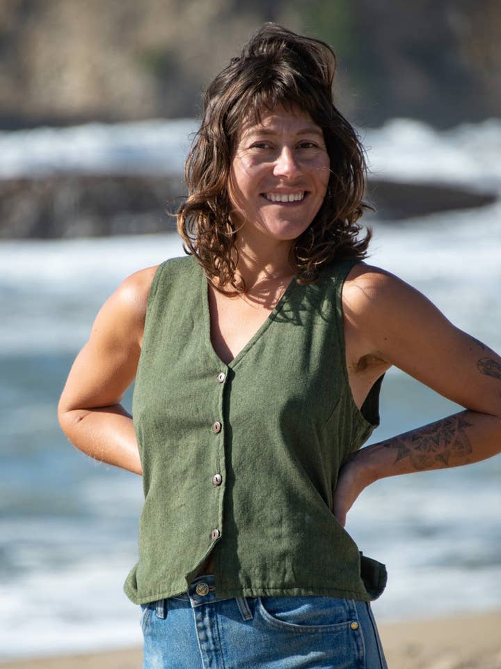 Zig Zag Asian Collection - Wholesale Shirt - Women's - Button Down Kurta Vest Top8