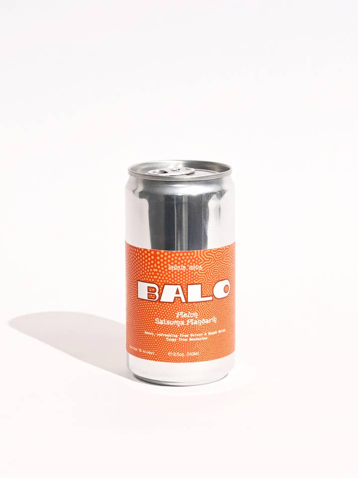 Weiser Melon & Satsuma mandarin shrub soda for wholesale by BALO.CO