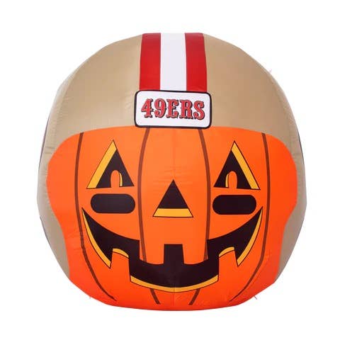 NFL San Francisco 49ers Inflatable Jack O' Helmet for wholesale by Sporticulture