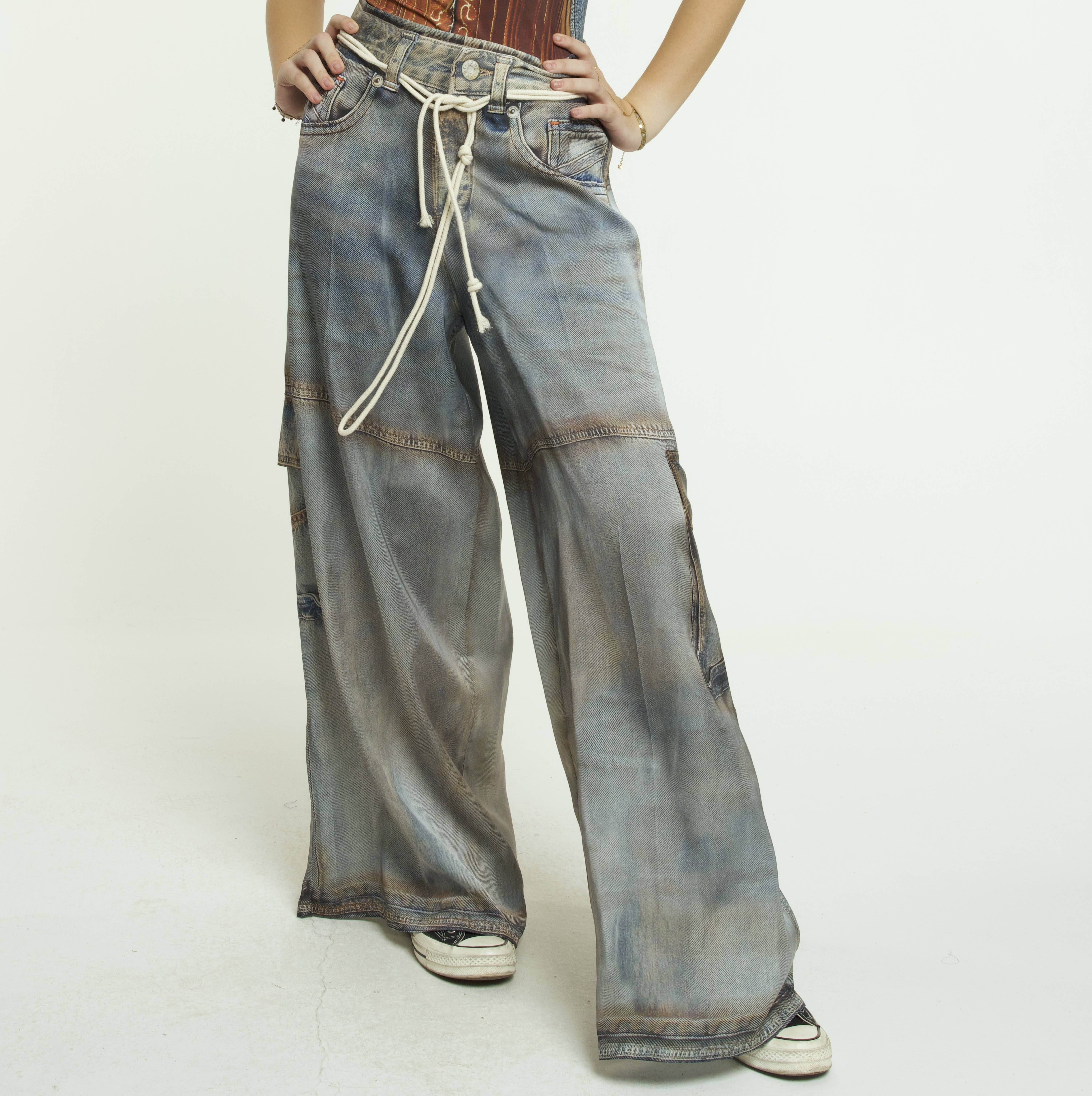 IPNG Design – Engroshandel Bukser - Dame – Bukser Sateen Rust - Jeanious5