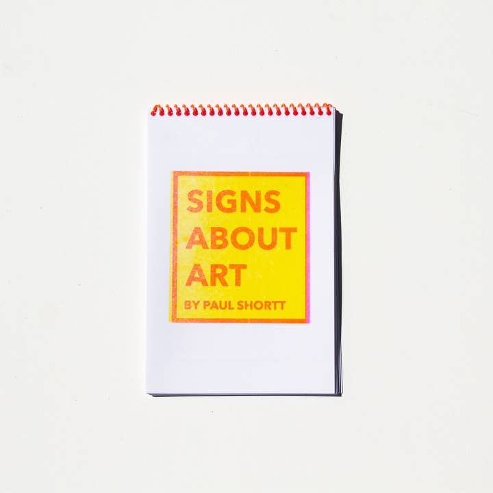 Signs About Art for wholesale by Shortt Editions