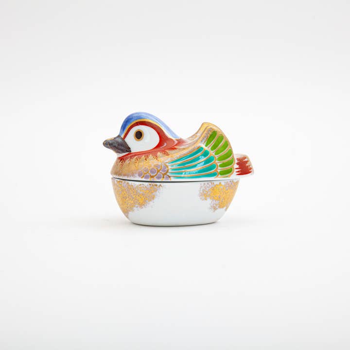 Show Mandarin duck Condiment Container  for wholesale by Japacolle — Japan Collections | See Latest News in "About"