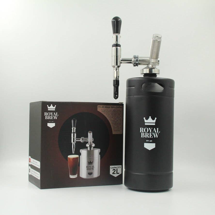 Royal Brew – Máquina de café por atacado – Royal Brew Barril de Café Nitro Cold Brew 3,78 L11