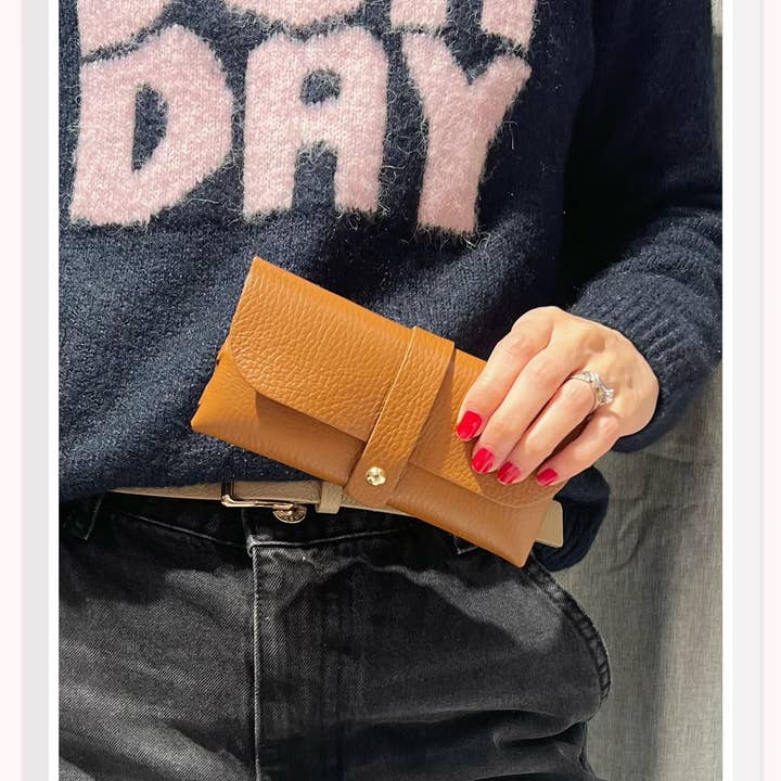 Z et Z - Wholesale Eyewear Cases & Holders - Women's - Grained leather eyeglass case1