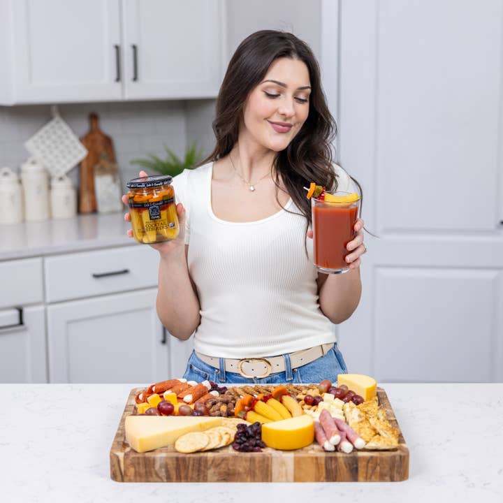 Sable and Rosenfeld est.1970 - Wholesale Pickled Vegetables - Sable & Rosenfeld Tipsy Cocktail Stirrers - Sweet & Spicy (C1