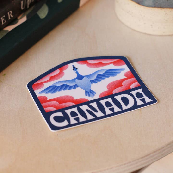 Julie Solvstrom Illustration - Wholesale Sticker - Canada Vinyl Sticker Matte Waterproof Nature Outdoors1