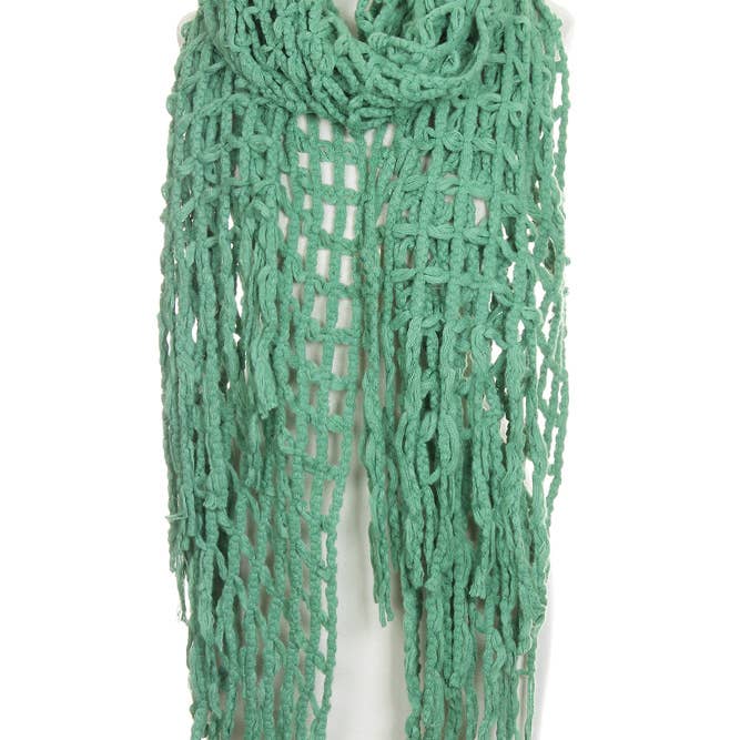 Hana – wholesale Halsduk - Dam – Solid Net avlång halsduk0