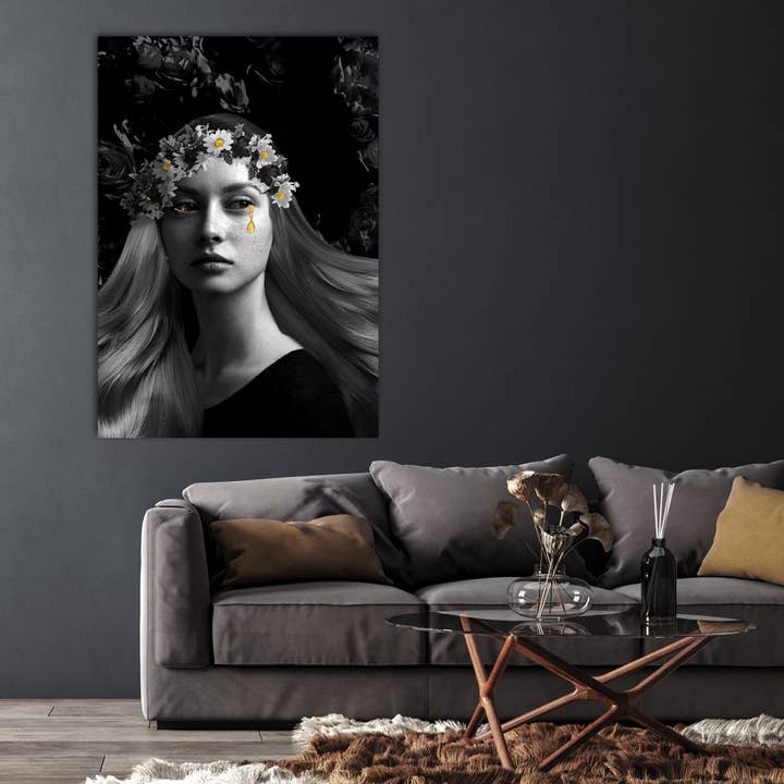 Melli Mello - Wholesale Art Print - Melli Mello Tears of gold wall art