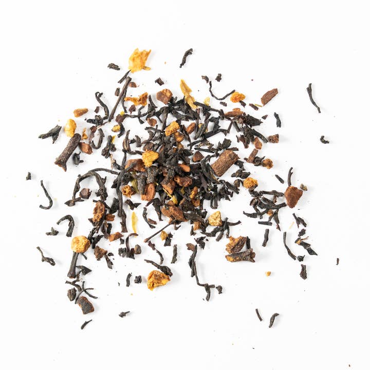 Cinnamon Orange Chai Black Tea bulk one pound for wholesale by Inspired Leaf Teas