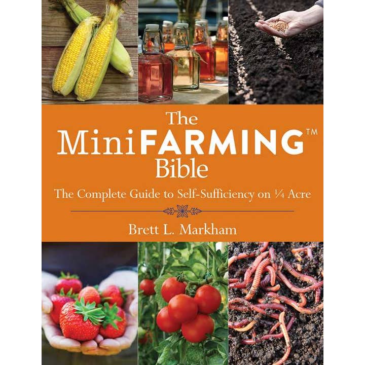 Mini Farming Bible by Brett L. Markham for wholesale by Simon & Schuster