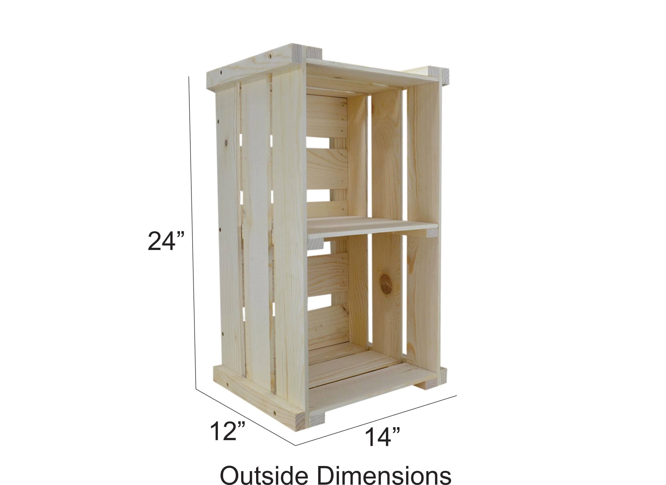 Wooden Stackable Storage Bin - Poole & Sons, Inc.