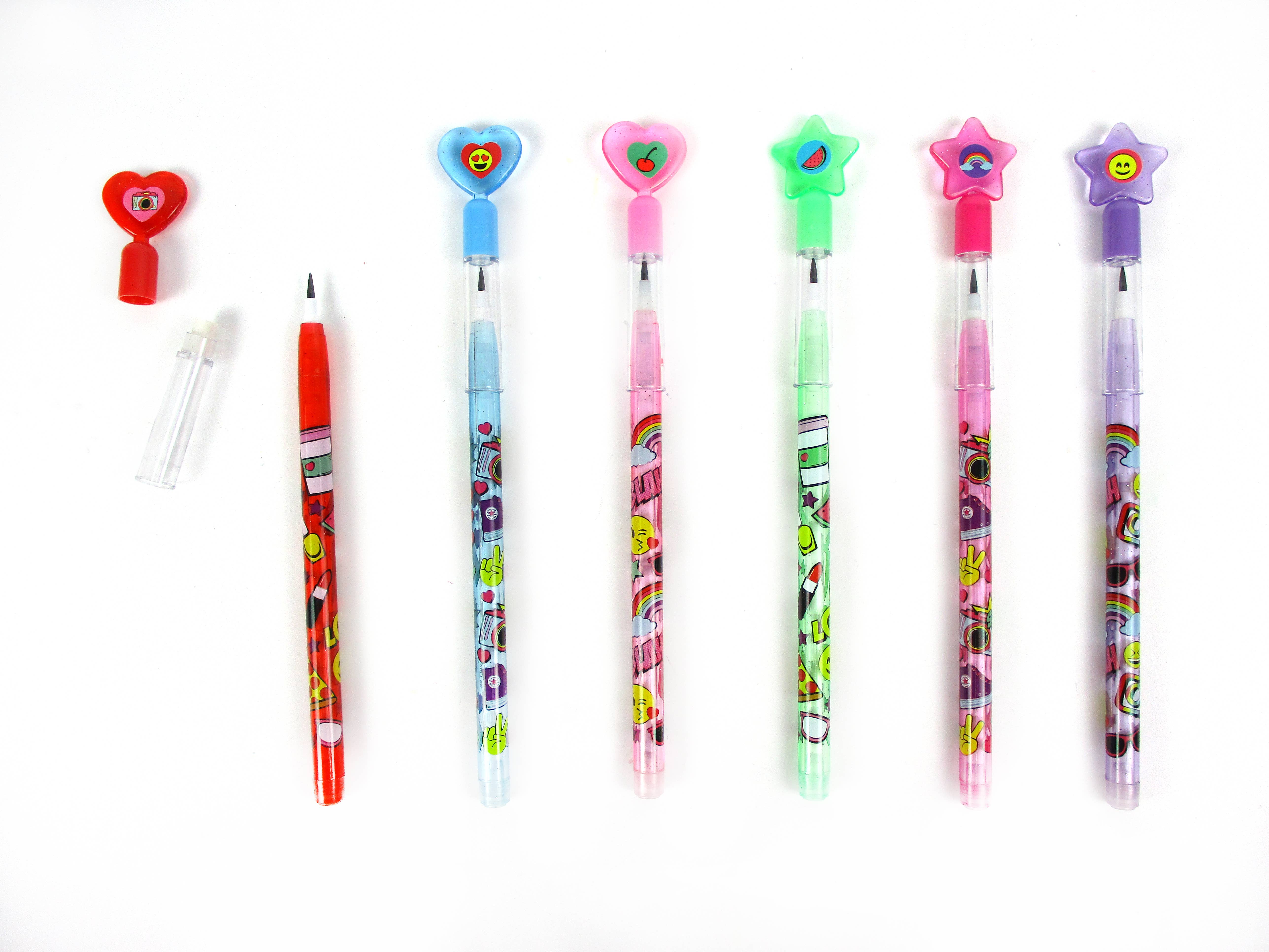 Tiny Mills – Engroshandel Blyant – 24 stk Fashion Emoji Multi-Point Blyanter3