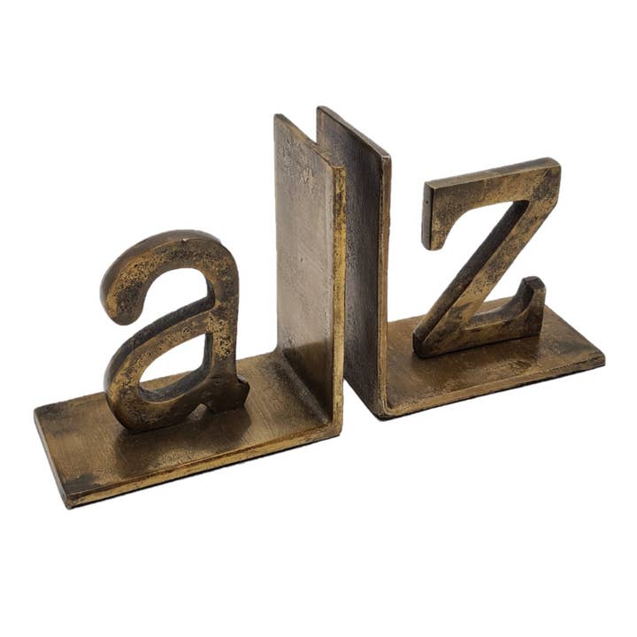 ADC Eindhoven – Engroshandel Bogstøtte – Bogstøtte - A-Z - Antik Messing Skinnende