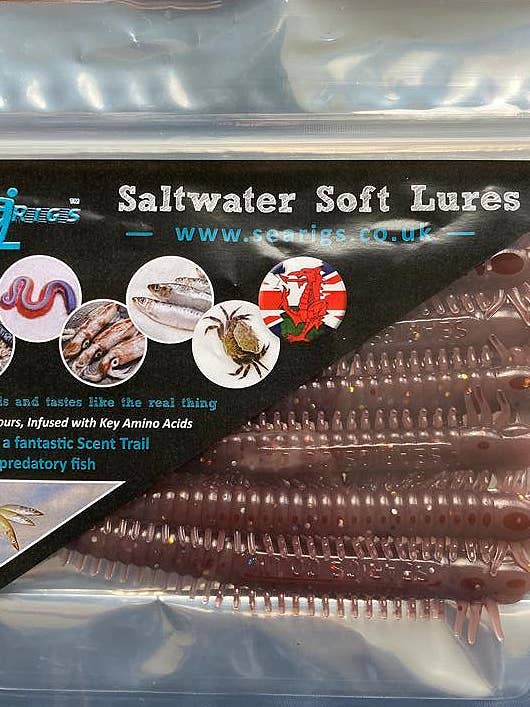 ARTIFICIAL - 6 INCH RAGWORM IN NATURAL FLAVOURED BAIT OIL X6 for wholesale by SEARIGS UK LTD