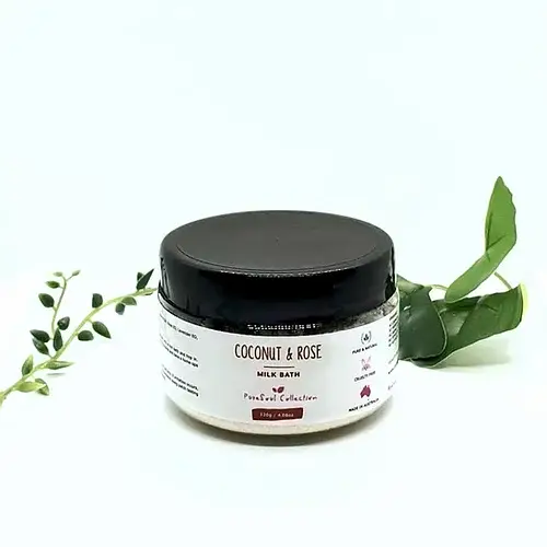 PureSoul Collection – wholesale Bath soak/milk – Coconut & Rose Milk Bath1