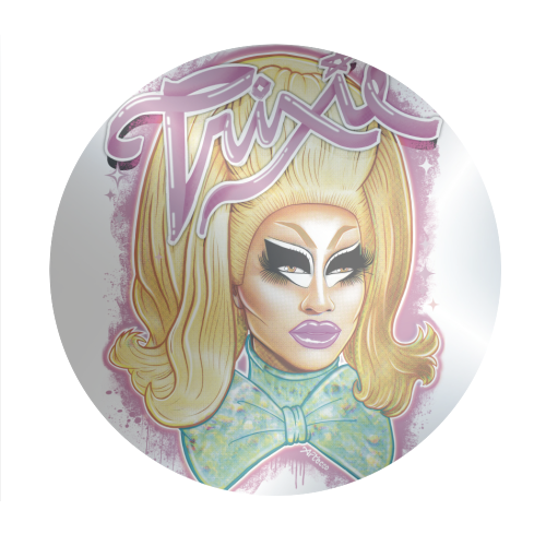 ART WOW - Wholesale Sticker - Circle Stickers 'Trixie Mattel'1