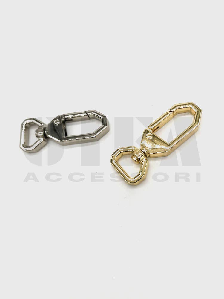 Gifa Accessori - Wholesale Clasp - Hexagonal carabiners 1.2 cm item 3001392