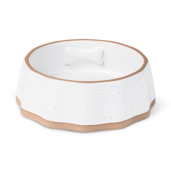 SPK IVRY SM SCLPT PET BWL W EXP CLY for wholesale by Petshop by Fringe Studio