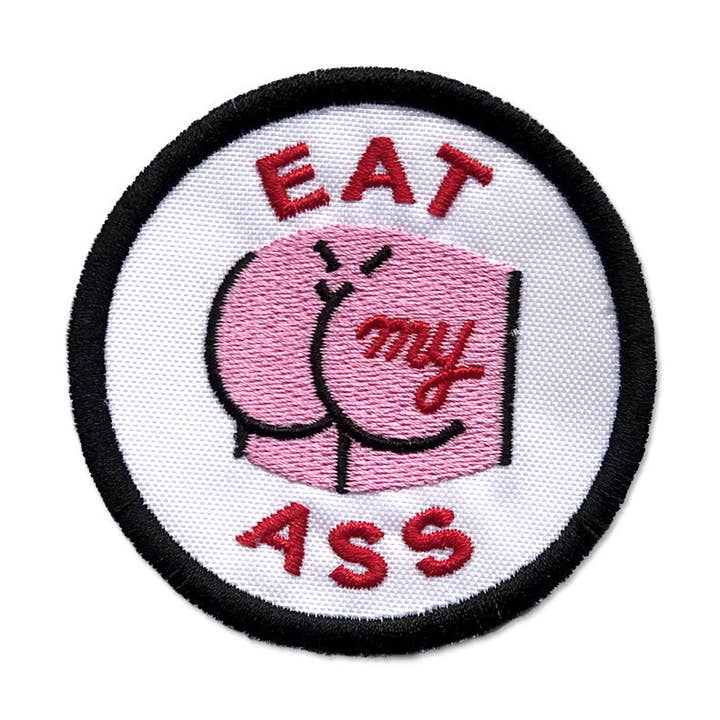 Eet mijn kont - Geborduurde patch voor wholesale door SEPULCRO