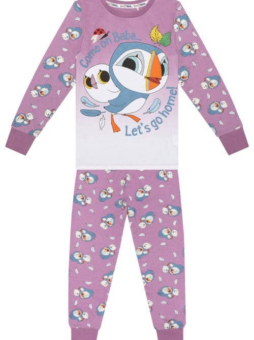 Cartoon Saloon - Vendita all'ingrosso Completo pigiama - Bambini - Pigiama Bambini Puffin Rock