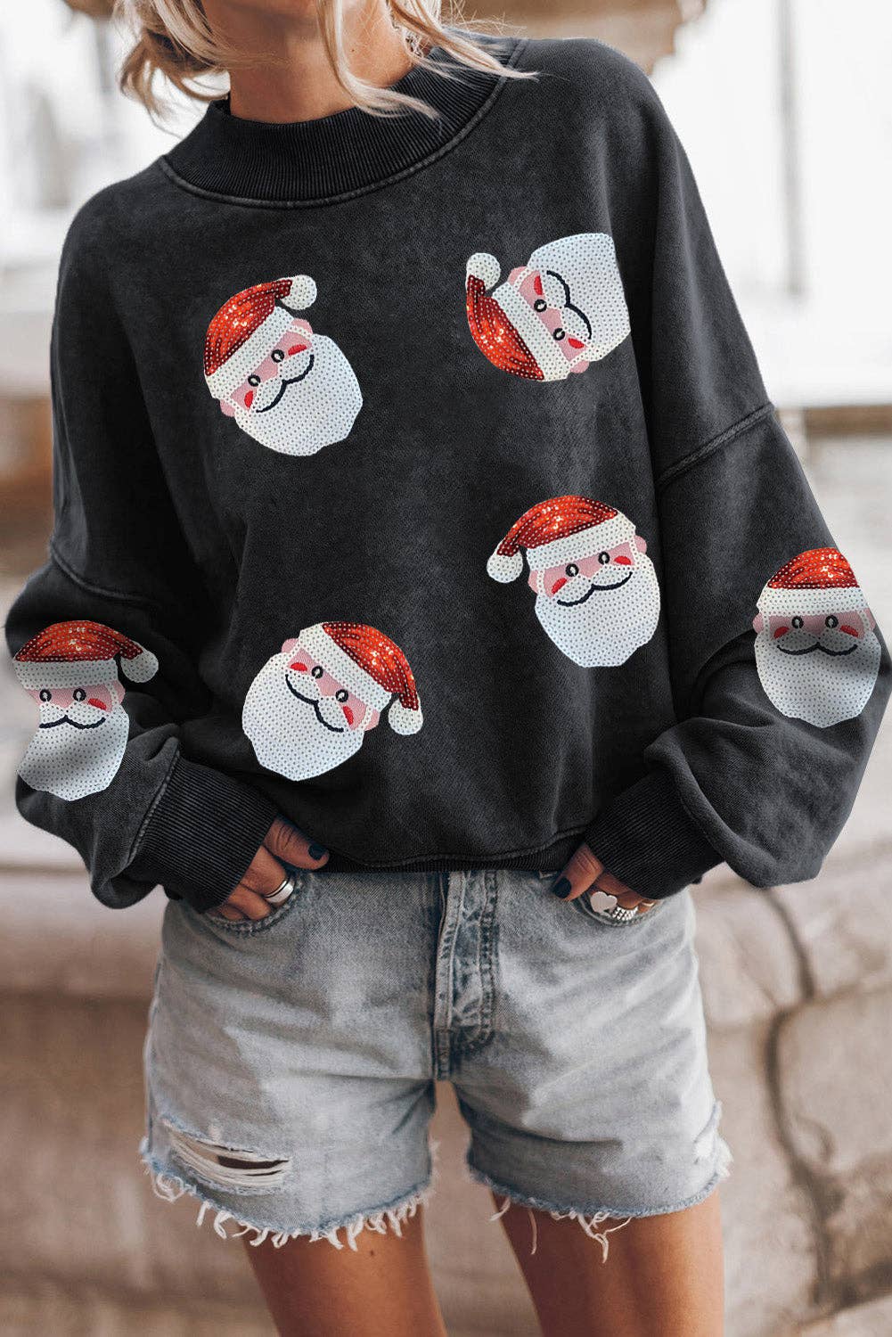 Red Sequin Christmas Jumper 2024 www.lightgames.pro