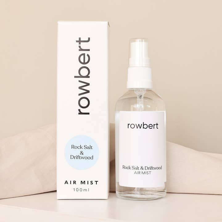 Rock Salt & Driftwood Air Mist for wholesale by Rowbert