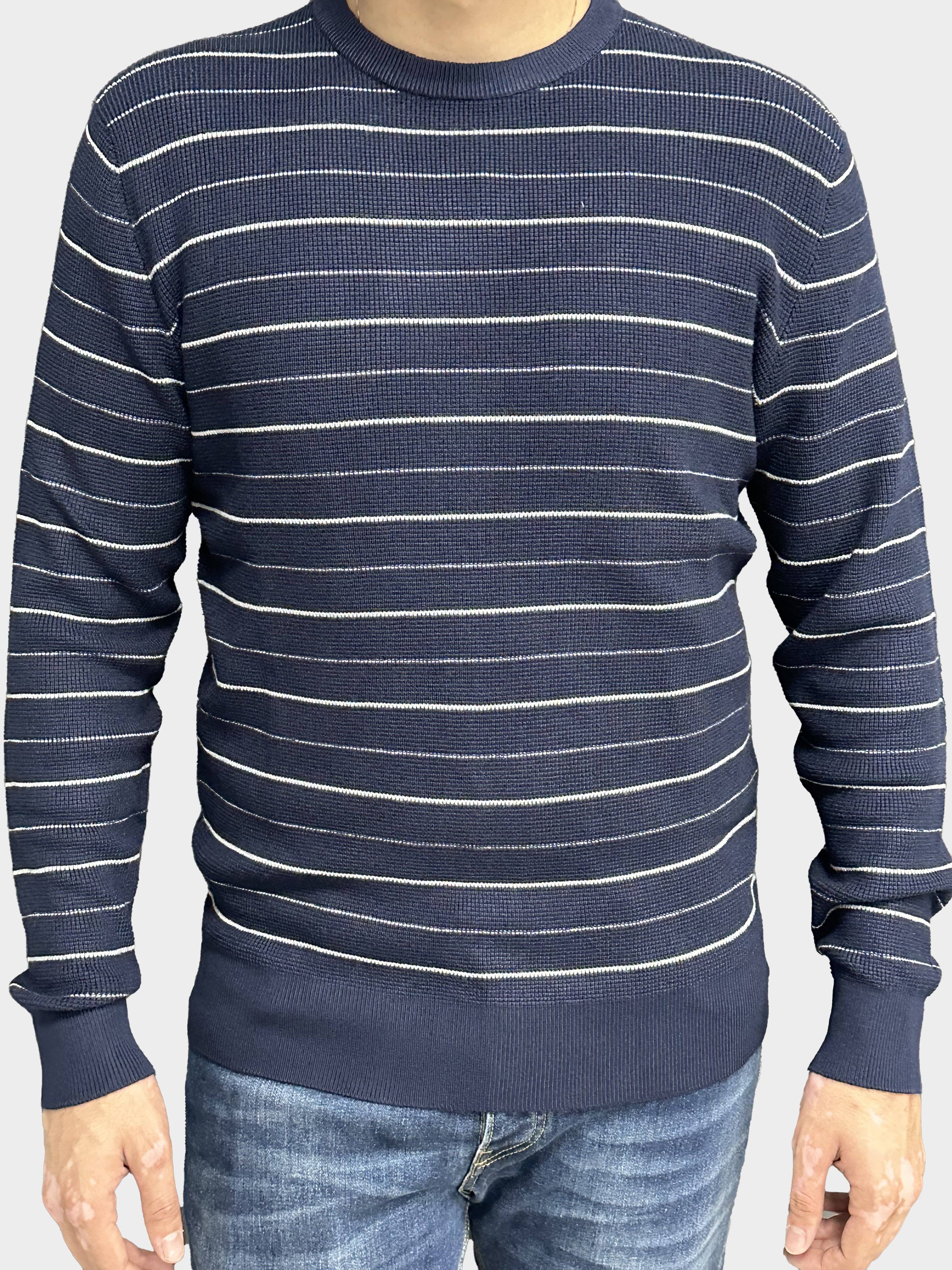 Altitudine – Großhandel Sweatshirt – Herren – MA807 gestreifter Herrenpullover0