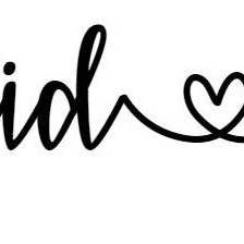 STRIJKAPPLICATIE | Kid met sierlijk hart for wholesale by strijklogo's enzo