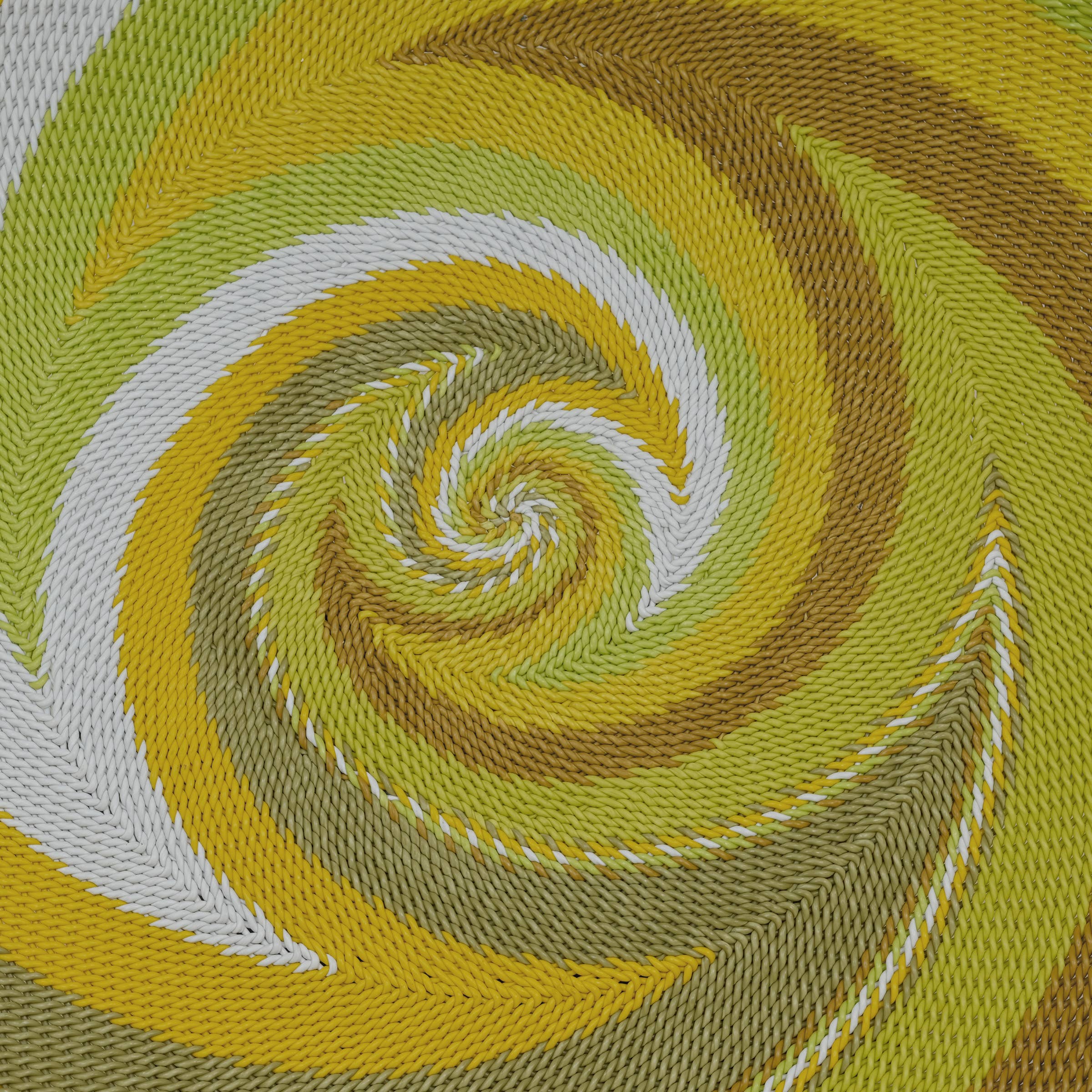 AS'ART a sense of crafts – Prato/tigela decorativa por atacado – Tigela de fio de telefone trançado, cores Mix&Glow36