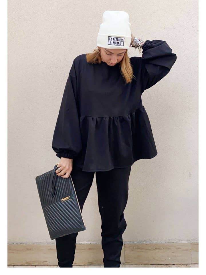 COSTUME NOIR COLETTE POUR BÉBÉ - 18/24 M pour la vente par ABRACADABRA