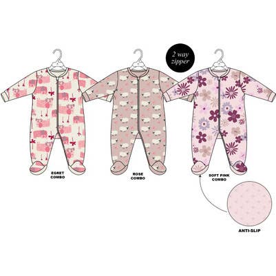 Baby Girls Sleeper for wholesale by MID KIDS