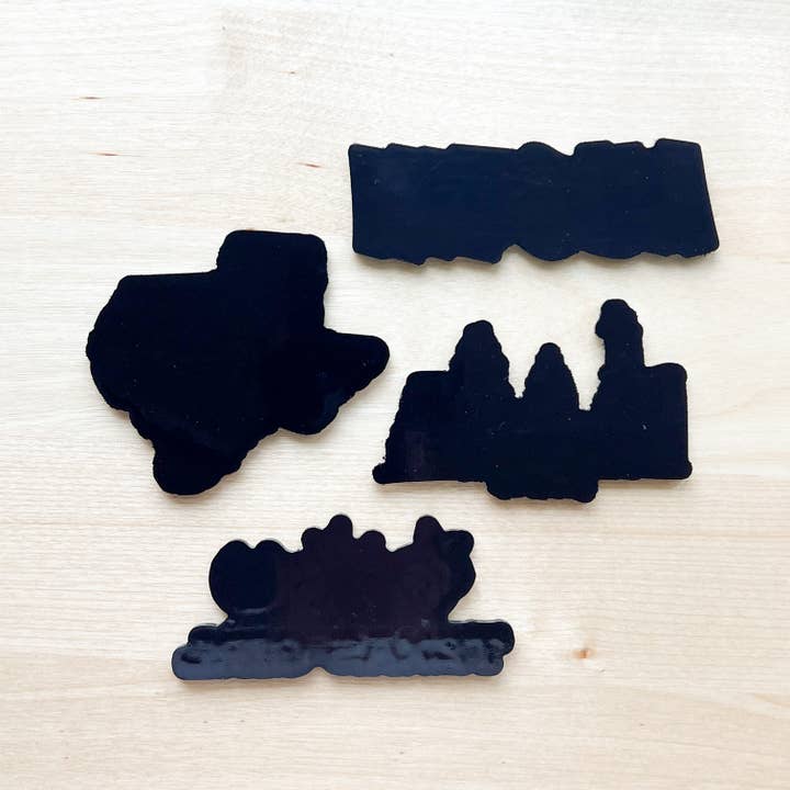 The Sticker Box | Texas Inspired Stickers & Magnets - Wholesale Magnet - Texas Acrylic Magnet – Souvenir & Gift Shop Favorite