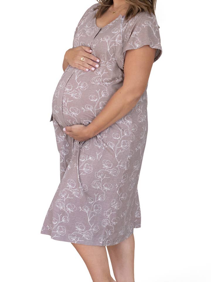 Kindred Bravely - Wholesale Dress - Maternity - 3 In 1 Universal Labor, Delivery & Nursing Gown