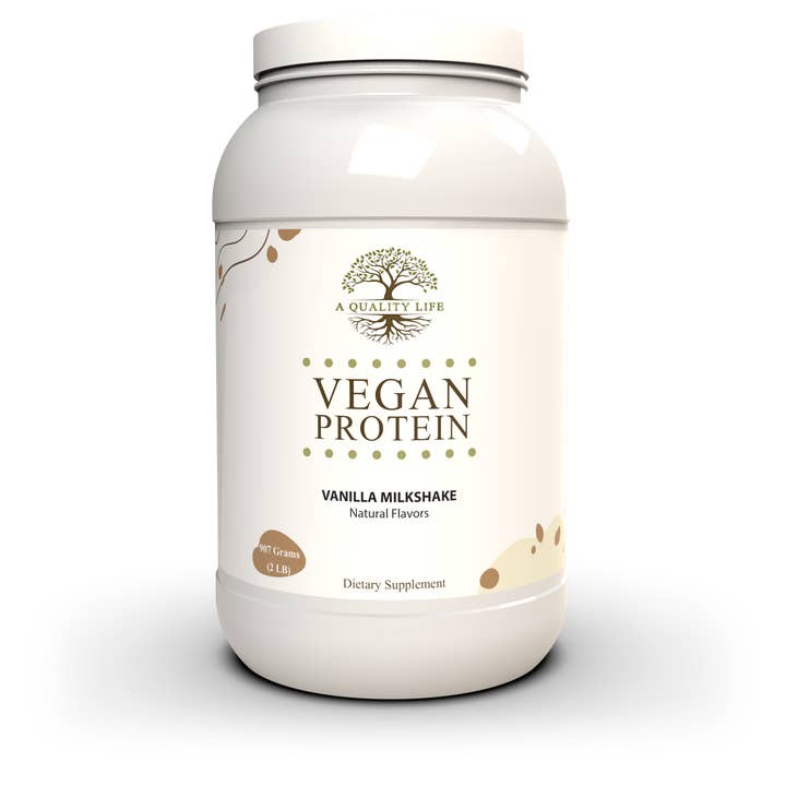 A Quality Life - Wholesale Protein/Superfood Powder - Vegan Protein Vanilla Milkshake
