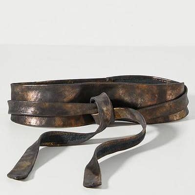 ADA Collection Belts - Wholesale Belt - Women's - Wrap Belt - Midnight Bronze Black - OS