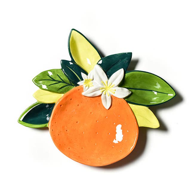 Orange Platter for wholesale by Coton Colors