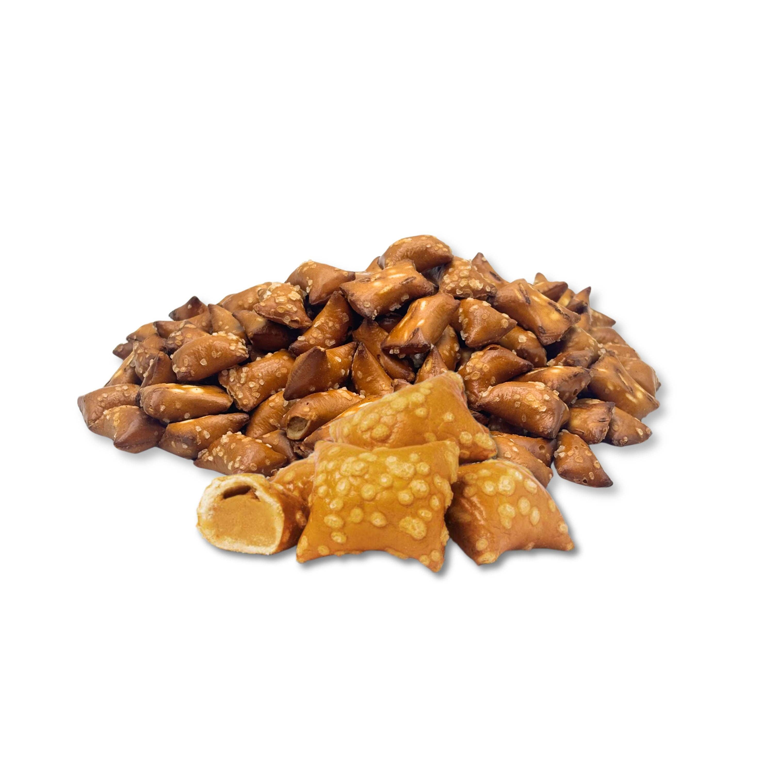Candy In Bulk - Vente Bretzels - Mini Nuggets Bretzels – Fourrés au Beurre de Cacahuète – Pack Économique en Vrac0