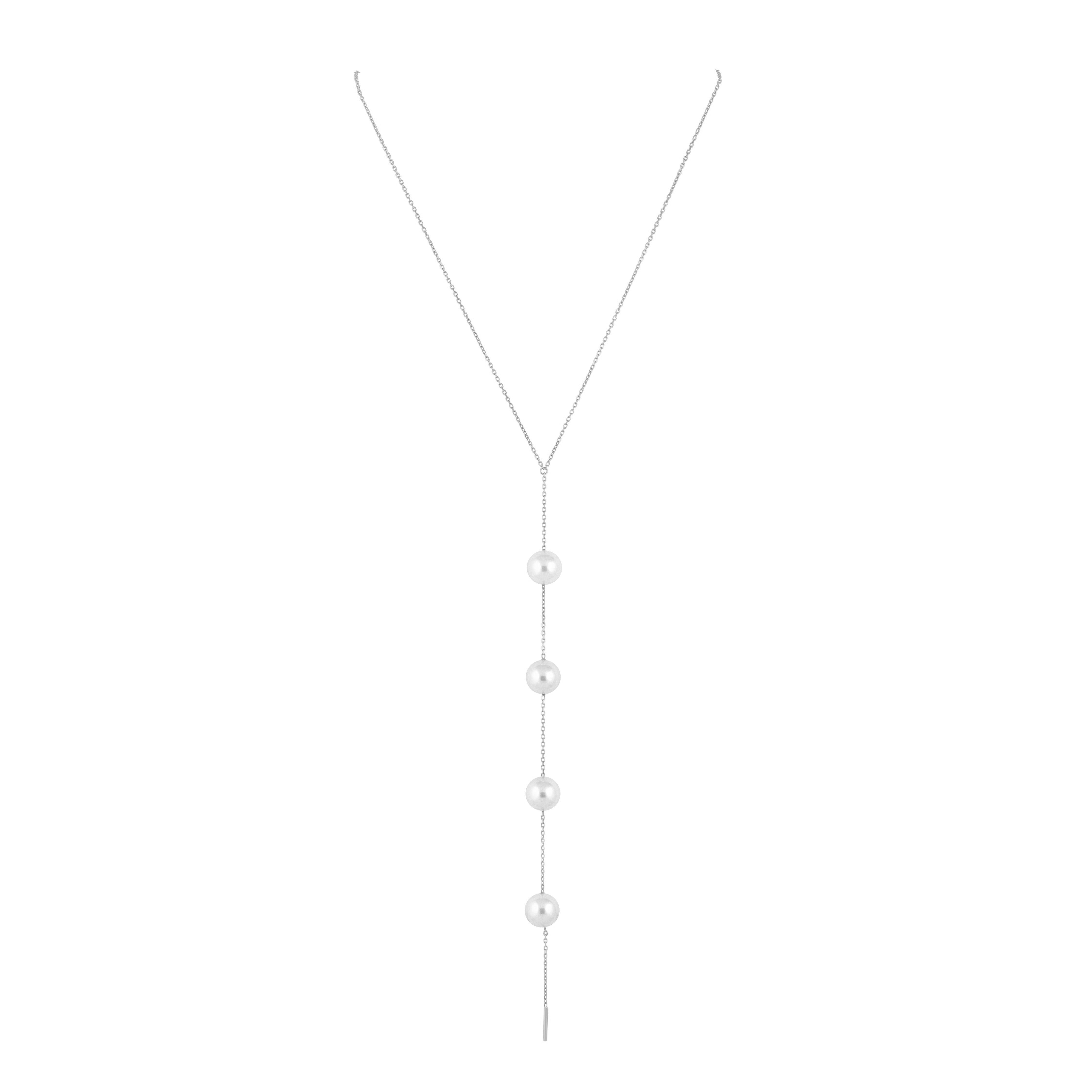 Sahira Jewelry Design - Wholesale Y-Neck/Lariat Necklace - Cindy Pearl Lariat3