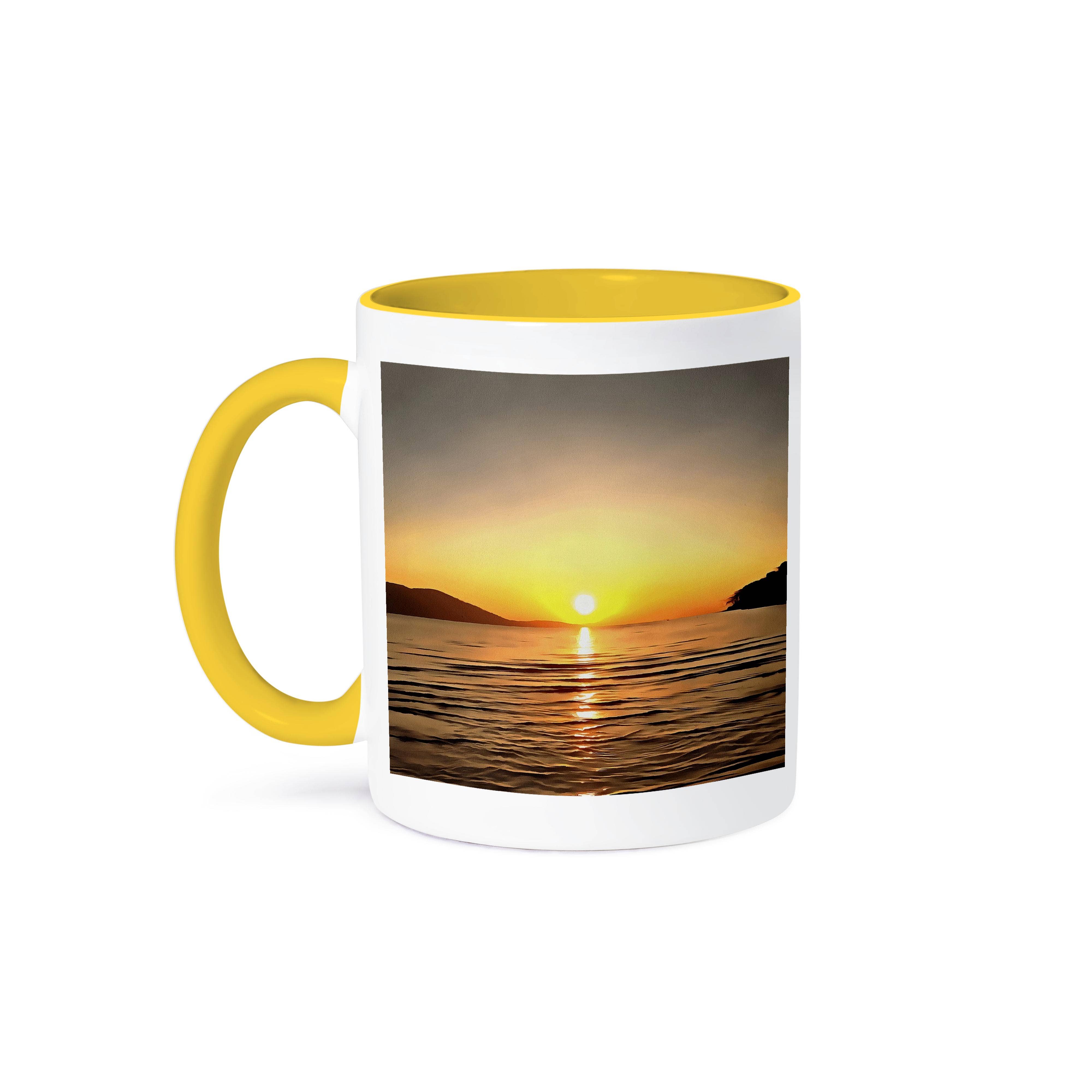 3dRose - Wholesale Coffee Mug - 3dRose, Artistic Autumn Sunset On the Aegean , Mug0